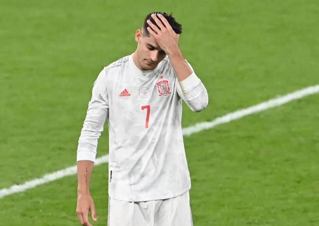 开云移动端-莫拉塔的眼泪救不了自己，也拯救不了西班牙的命运